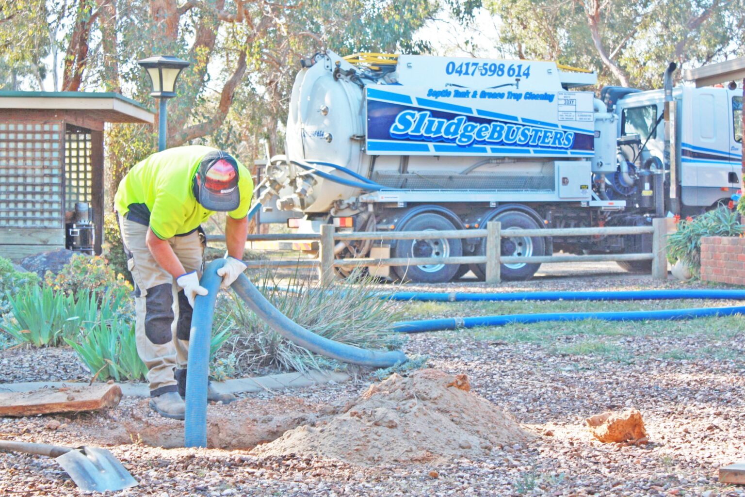 The best septic tank cleaners in Maryborough Sludgebusters